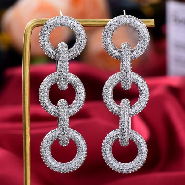 dangle & chandelier godki hiphop curban link chain earrings trendy cubic zircon wedding engagement party dubai gold for women 2021, Silver
dangle & chandelier godki hiphop curban link chain earrings trendy cubic zircon wedding engagement party dubai gold for women 2021, Silver