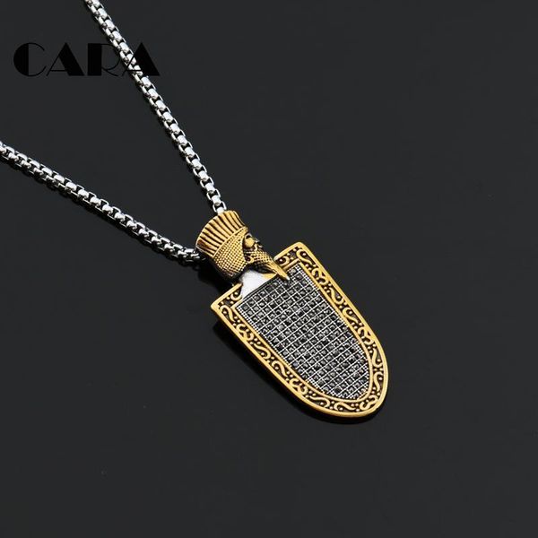 pendant necklaces 2021 vintage stainless steel egyptian king shield charm necklace mens cool good quality biker jewelry cagf0421, Silver
pendant necklaces 2021 vintage stainless steel egyptian king shield charm necklace mens cool good quality biker jewelry cagf0421, Silver