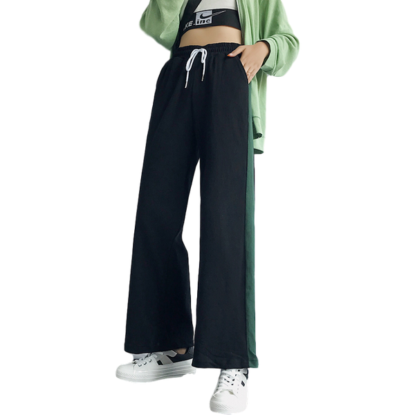 women's pants & capris women spring cotton elastic waist solid colors wide leg trousers soft female autumns s-xxl, Black;white
women's pants & capris women spring cotton elastic waist solid colors wide leg trousers soft female autumns s-xxl, Black;white