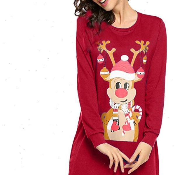 women christmas dresses print elk character long sleeve dress ladies mini vestido de mujer sukienka 40, Black;gray
women christmas dresses print elk character long sleeve dress ladies mini vestido de mujer sukienka 40, Black;gray
