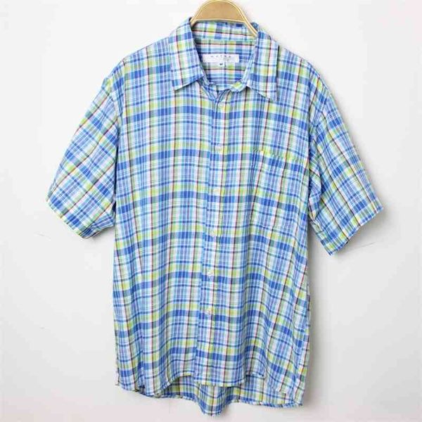 2019 summer casual new plaid cardigan short sleeve youth popular close down lapel men's shirt, White;black
2019 summer casual new plaid cardigan short sleeve youth popular close down lapel men's shirt, White;black