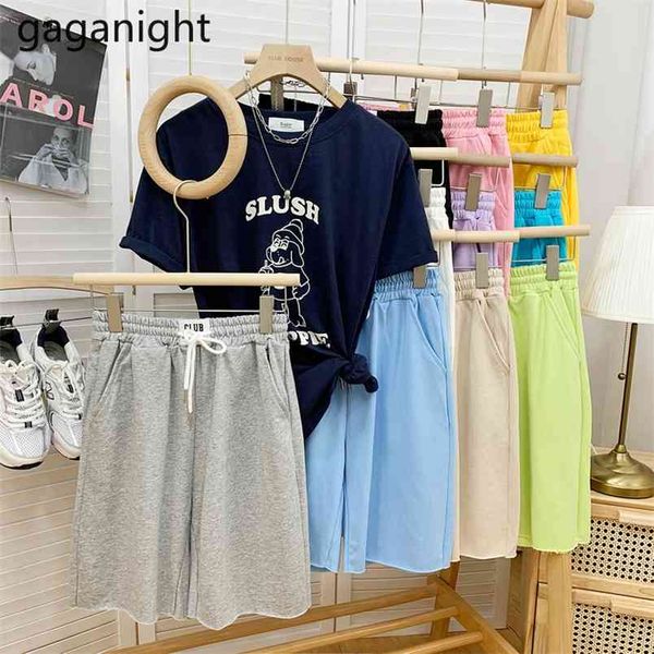 10 candy colors summer knee length pants women high waist wide leg sports short drawstring casual fitness shorts 210601, Black;white
10 candy colors summer knee length pants women high waist wide leg sports short drawstring casual fitness shorts 210601, Black;white
