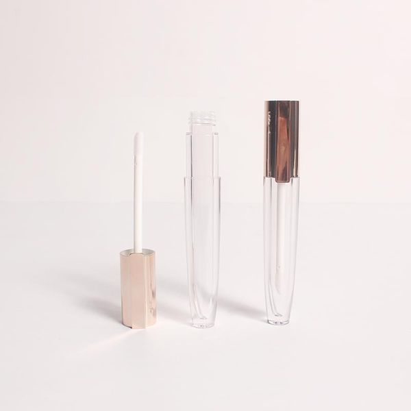 storage bottles & jars empty rose gold cap clear lip gloss tube cosmetic plastic oil container round transparent refillable bottle 4ml
storage bottles & jars empty rose gold cap clear lip gloss tube cosmetic plastic oil container round transparent refillable bottle 4ml