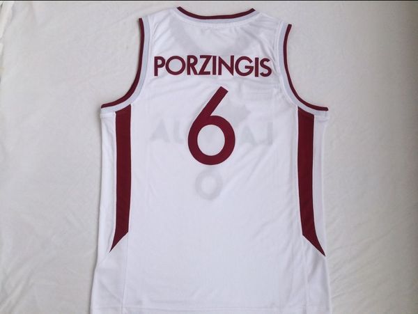 kristaps porzingis 6 latvija white basketball jersey manu ginobili college jerseys #6 virtus kinder bologna european camiseta de baloncesto, Black
kristaps porzingis 6 latvija white basketball jersey manu ginobili college jerseys #6 virtus kinder bologna european camiseta de baloncesto, Black