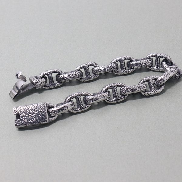 punk fashion jewelry gothic retro style mens bracelets stainless steel skull franco link curb chain bracelet for men, Black
punk fashion jewelry gothic retro style mens bracelets stainless steel skull franco link curb chain bracelet for men, Black