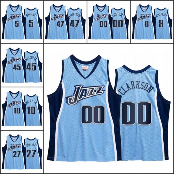 men utahjazzdonovan mitchell mike conley jr. andrei kirilenko rudy gobert custom blue hardwoodclassics jersey, Black
men utahjazzdonovan mitchell mike conley jr. andrei kirilenko rudy gobert custom blue hardwoodclassics jersey, Black