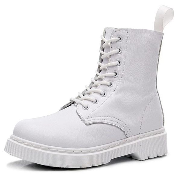 boots women white genuine leather lychee pattern large size round head casual couple tooling short womens shoes, Black
boots women white genuine leather lychee pattern large size round head casual couple tooling short womens shoes, Black