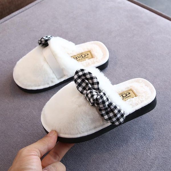 slipper kids slippers girls winter shoes warm bowknot child girl shoe fashion cartoon home, Black;grey
slipper kids slippers girls winter shoes warm bowknot child girl shoe fashion cartoon home, Black;grey
