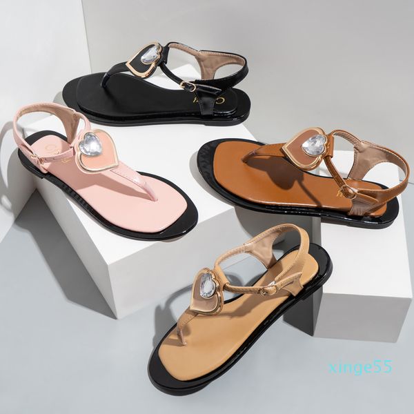 roman shoes heart-shaped rhinestones clasp flat slippers sandals with clip-toe non-slip sandals famous designer women women's fashion c, Black
roman shoes heart-shaped rhinestones clasp flat slippers sandals with clip-toe non-slip sandals famous designer women women's fashion c, Black