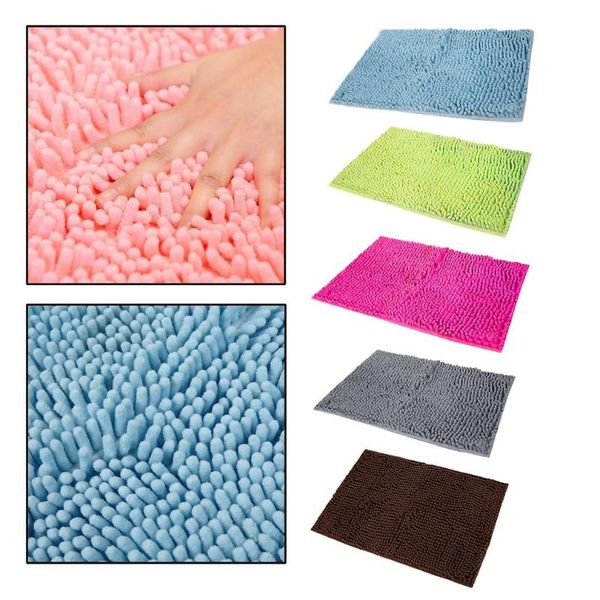 40x60cm large size solid blue color microfiber chenille bathroom floor mat anti-slip kitchen bathroom floor mat doormat
40x60cm large size solid blue color microfiber chenille bathroom floor mat anti-slip kitchen bathroom floor mat doormat