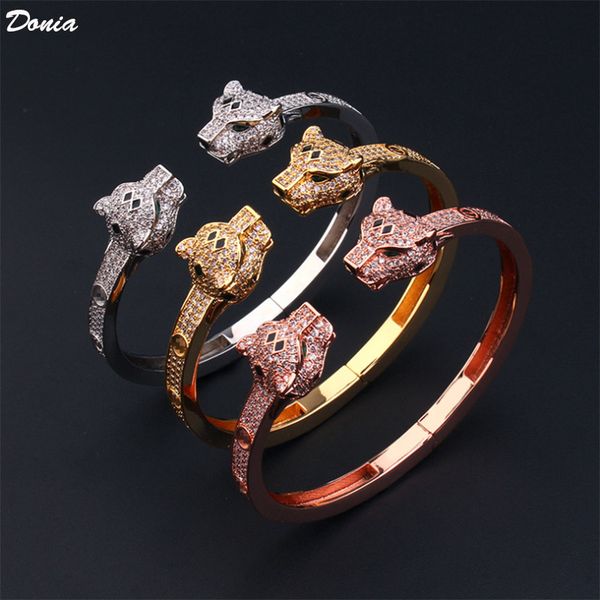 donia jewelry luxury bangle double-headed leopard exaggerated titanium steel micro-inlaid zircon gift from european and american fashion des, Black
donia jewelry luxury bangle double-headed leopard exaggerated titanium steel micro-inlaid zircon gift from european and american fashion des, Black