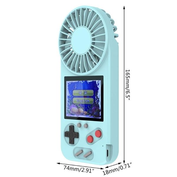 portable game players r58a handheld console with usb fan color display retro for kids adults,excellent gift(battery contained )
portable game players r58a handheld console with usb fan color display retro for kids adults,excellent gift(battery contained )