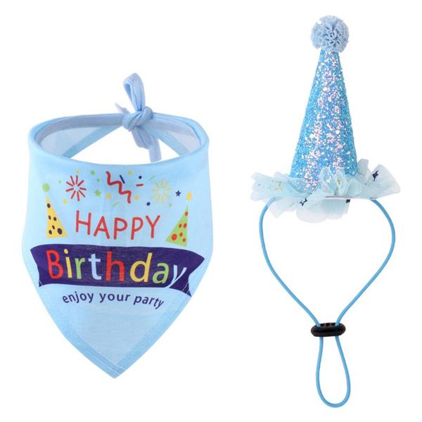 dog apparel 2pcs/set headwears decoration caps with scarf glittering costume mesh edge adjustable pet birthday party hat cute fashion
dog apparel 2pcs/set headwears decoration caps with scarf glittering costume mesh edge adjustable pet birthday party hat cute fashion