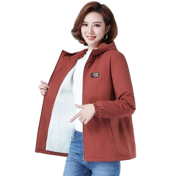women's trench coats women windbreaker 2021 autumn winter fleece jacket warm female casual loose hooded zipper pocket basic coat top, Tan;black
women's trench coats women windbreaker 2021 autumn winter fleece jacket warm female casual loose hooded zipper pocket basic coat top, Tan;black
