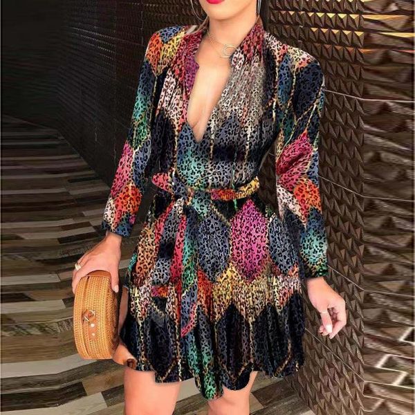 casual dresses spring and summer v-neck long-sleeved party dress retro print ladies elegant lace chic mini, Black;gray
casual dresses spring and summer v-neck long-sleeved party dress retro print ladies elegant lace chic mini, Black;gray