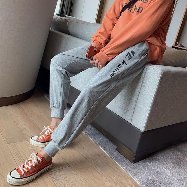 spring and autumn fashion sweatpants women harajuku casual harem ankle-tied wild korean style streetwear ankle length trousers women's, Black;white
spring and autumn fashion sweatpants women harajuku casual harem ankle-tied wild korean style streetwear ankle length trousers women's, Black;white