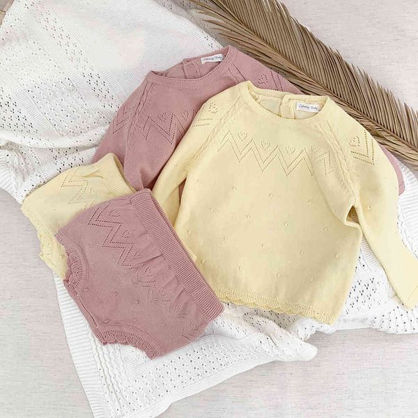 ins baby crew neck pullover sweater set girl's hollow point thin wool, White
ins baby crew neck pullover sweater set girl's hollow point thin wool, White