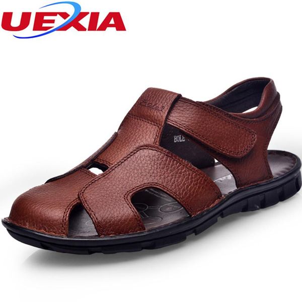 summer outdoor beach casual sandals men shoes slip on flats hook loop rubber botto men's quality first leather zapatos sandalias, Black
summer outdoor beach casual sandals men shoes slip on flats hook loop rubber botto men's quality first leather zapatos sandalias, Black