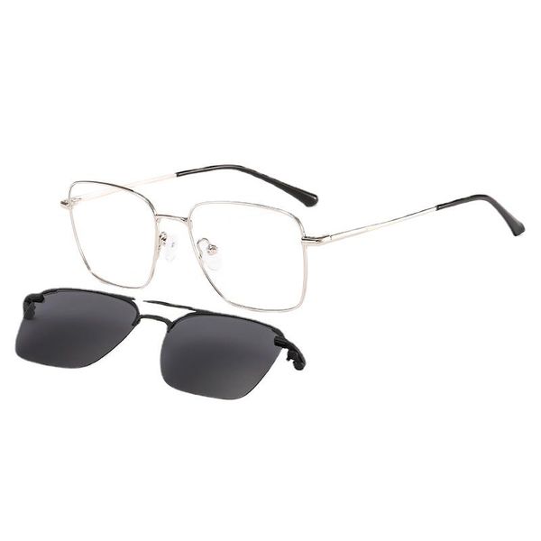 fashion sunglasses frames lenspace square 2 in 1 glasses frame men women clip on brand designer magnetic polarized eyeglasses dp33070, Black
fashion sunglasses frames lenspace square 2 in 1 glasses frame men women clip on brand designer magnetic polarized eyeglasses dp33070, Black