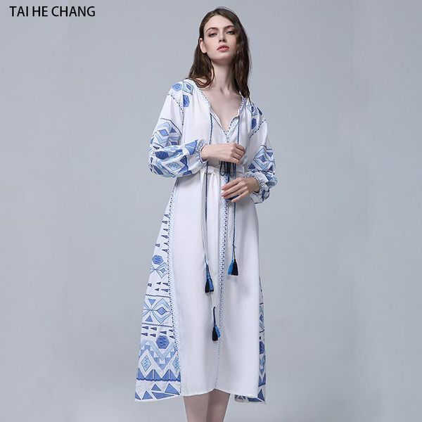 casual dresses women dress autumn high-end vestidos elegant vintage bohemian runway embroidery v-neck loose cotton linen white long, Black;gray
casual dresses women dress autumn high-end vestidos elegant vintage bohemian runway embroidery v-neck loose cotton linen white long, Black;gray