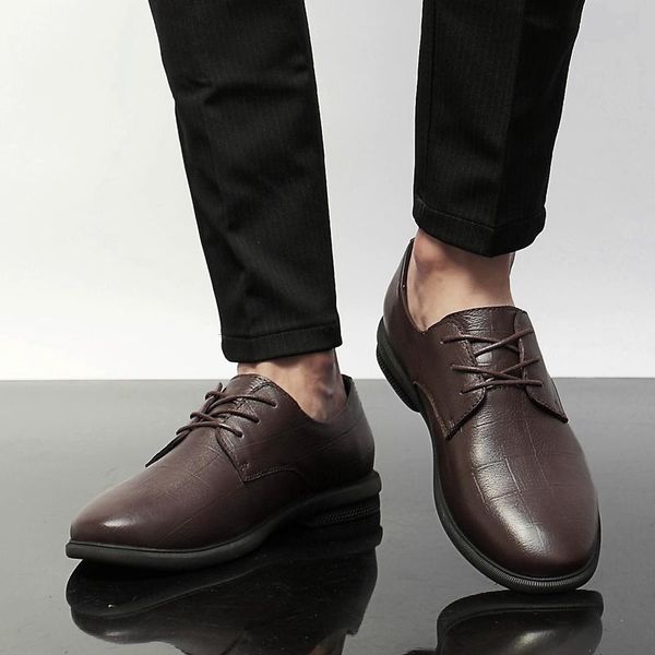 dress shoes zapatos casuales men casual leisure leather men's wear sport sports fashion causal for spring, Black
dress shoes zapatos casuales men casual leisure leather men's wear sport sports fashion causal for spring, Black