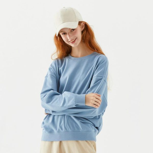 fresh and fashionable women's casual long-sleeved comfortable pure color sweater sweaters, White;black
fresh and fashionable women's casual long-sleeved comfortable pure color sweater sweaters, White;black