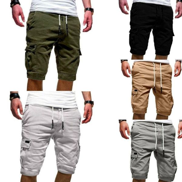 men's casual short pants gym fitness jogging running sports wear shorts, White;black
men's casual short pants gym fitness jogging running sports wear shorts, White;black