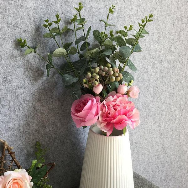 decorative flowers & wreaths hand knotted 8 branch artificial rose peony eucalyptus leaf bouquet wedding decoration flower valentine's
decorative flowers & wreaths hand knotted 8 branch artificial rose peony eucalyptus leaf bouquet wedding decoration flower valentine's