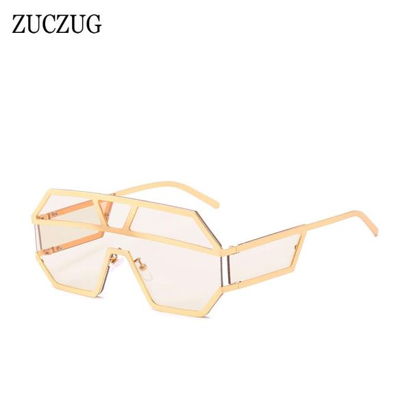 sunglasses trend oversized women brand design clear lens one-piece female uv400 goggle siamese glasses, White;black
sunglasses trend oversized women brand design clear lens one-piece female uv400 goggle siamese glasses, White;black