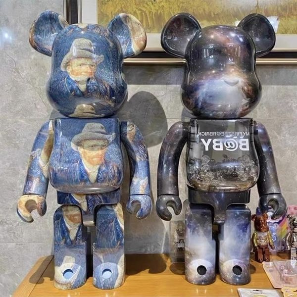 bearbrick 400% violent bear building block van gogh star empty handed living room decoration fashion doll
bearbrick 400% violent bear building block van gogh star empty handed living room decoration fashion doll