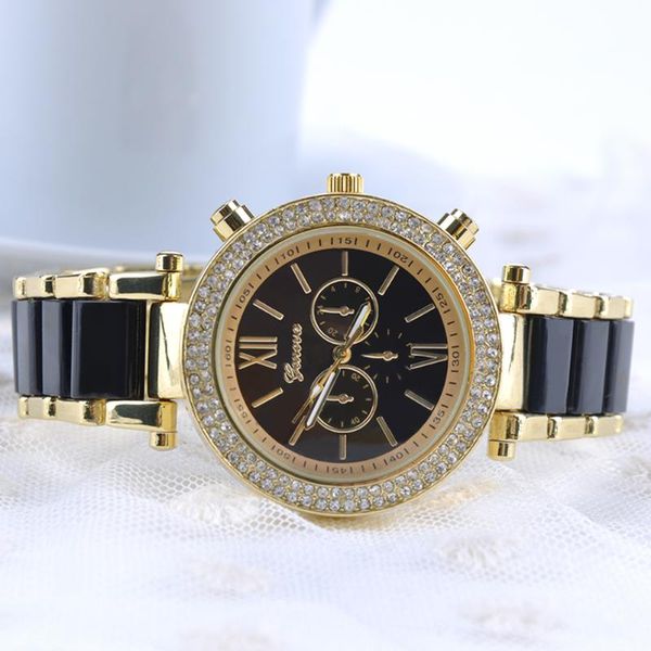 wristwatches ceramic gold-plated round shape easy reading artificial diamond gift shopping fashion casual daily women watch, Slivery;brown
wristwatches ceramic gold-plated round shape easy reading artificial diamond gift shopping fashion casual daily women watch, Slivery;brown
