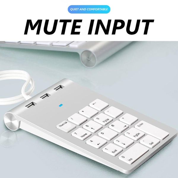 keyboards wired portable usb 2.0 18 keys numeric keyboard hub keypad silver gray mini design multifunctional
keyboards wired portable usb 2.0 18 keys numeric keyboard hub keypad silver gray mini design multifunctional