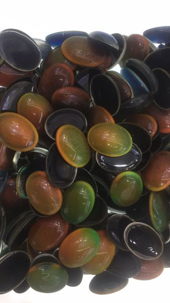 13x18 changing color mood bead emotion feeling temperature color change charms beads 100pcs/lot, Black
13x18 changing color mood bead emotion feeling temperature color change charms beads 100pcs/lot, Black