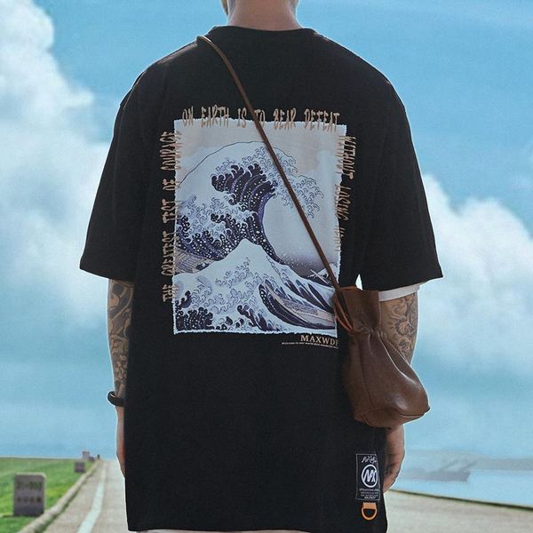 men's t-shirts harajuku men t shirt japanese ukiyoe cotton tees hip hop streetwear male tshirt 2021 summer clothing t-shirt for, White;black
men's t-shirts harajuku men t shirt japanese ukiyoe cotton tees hip hop streetwear male tshirt 2021 summer clothing t-shirt for, White;black
