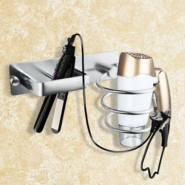 hair dryer holder wall mounted multipurpose universal bathrooms dorm room organizer spiral stand accessories shelf hooks & rails
hair dryer holder wall mounted multipurpose universal bathrooms dorm room organizer spiral stand accessories shelf hooks & rails