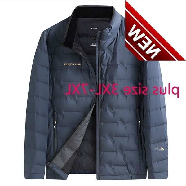 new arrival fashion suepr large men autumn and winter stand collar white duck down thick casual jacket plus size 3xl4xl5xl6xl7xl, Black
new arrival fashion suepr large men autumn and winter stand collar white duck down thick casual jacket plus size 3xl4xl5xl6xl7xl, Black