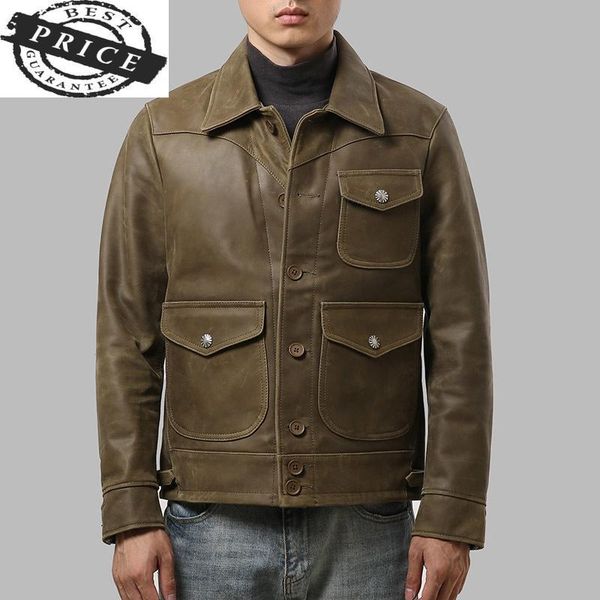 men's leather & faux size description asian 2246 read excellent cow winter jacket classic cowhide coat, Black
men's leather & faux size description asian 2246 read excellent cow winter jacket classic cowhide coat, Black