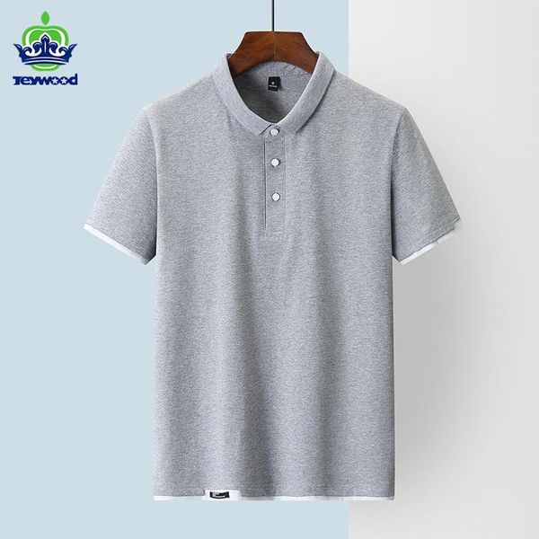 men's polos jeywood arrival shirt solid color short sleeve summer cool streetwear fashion male men clothes 4x, White;black
men's polos jeywood arrival shirt solid color short sleeve summer cool streetwear fashion male men clothes 4x, White;black