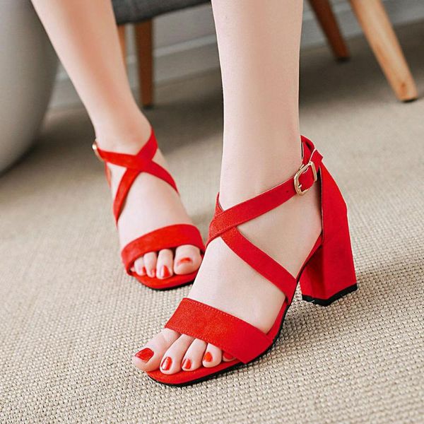 fanyuan women sandsals thick heels high-heeled sandals open toe plus-size women's shoes white and pinks ladies, Black
fanyuan women sandsals thick heels high-heeled sandals open toe plus-size women's shoes white and pinks ladies, Black