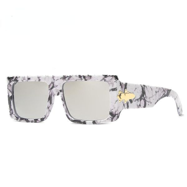 sunglasses 21055 european and american fashion for men women glasses, White;black
sunglasses 21055 european and american fashion for men women glasses, White;black