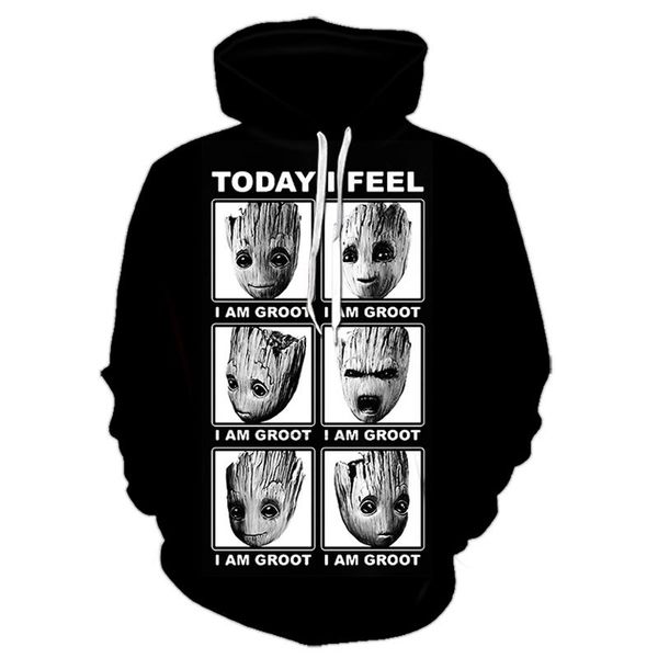 men's hoodies & sweatshirts arrival fashion movie guardian of the galaxy men women 3d print favorite harajuku style streetwear, Black
men's hoodies & sweatshirts arrival fashion movie guardian of the galaxy men women 3d print favorite harajuku style streetwear, Black