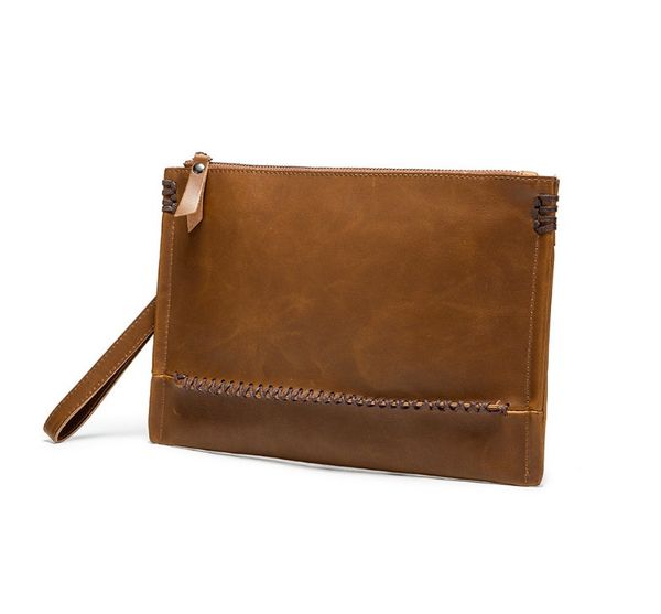 small leather clutch bags men handbag double zipper business man purse wrist strap hand bag waterproof male pouch, Red;black
small leather clutch bags men handbag double zipper business man purse wrist strap hand bag waterproof male pouch, Red;black