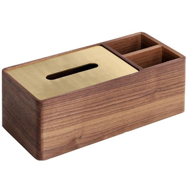 tissue boxes & napkins black walnut wood napkin box brass cover tray retro classic multi-function storage home decor high-end el
tissue boxes & napkins black walnut wood napkin box brass cover tray retro classic multi-function storage home decor high-end el