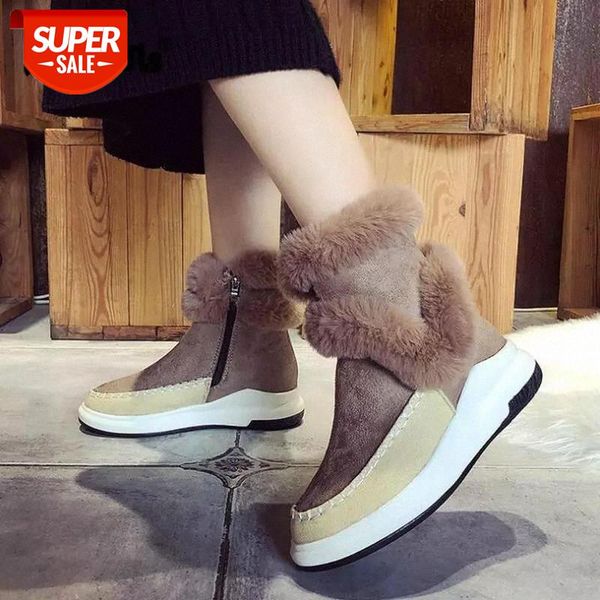brand women ankle boots suede leather fashion faux fur zipper wedges shoes woman platform winter boots female footwear dropship #in5k, Black
brand women ankle boots suede leather fashion faux fur zipper wedges shoes woman platform winter boots female footwear dropship #in5k, Black