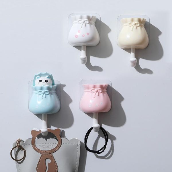 hooks & rails cartoon cat key sticky hook wall mounted coat hanger hat racks sundries organizer home decoration accessories
hooks & rails cartoon cat key sticky hook wall mounted coat hanger hat racks sundries organizer home decoration accessories