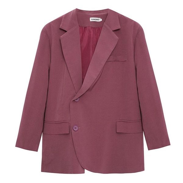 women's suits & blazers vintage blazer jacket women korean loose elegant suit 21 autumn chic officwear retro female cx1838, White;black
women's suits & blazers vintage blazer jacket women korean loose elegant suit 21 autumn chic officwear retro female cx1838, White;black