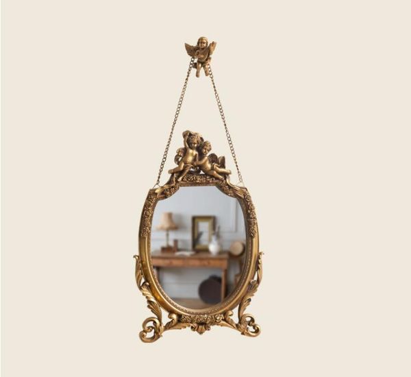 mirrors european fashion metal round hanging mirror retro nostalgia living room wall decoration eco-friendly resin bedroom adornment
mirrors european fashion metal round hanging mirror retro nostalgia living room wall decoration eco-friendly resin bedroom adornment