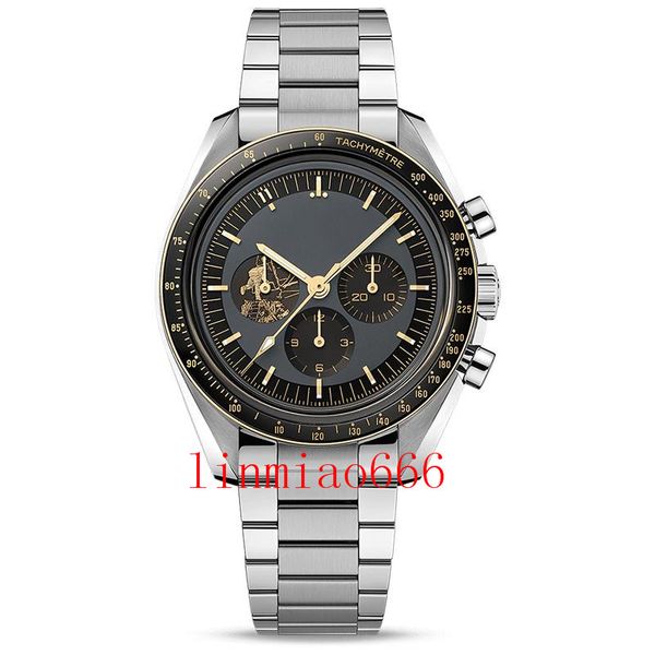 brand swiss watches for men apollo 11 50th anniversary deisgner watch quartz movement all work moonshine dial speed montre de luxe, Slivery;brown
brand swiss watches for men apollo 11 50th anniversary deisgner watch quartz movement all work moonshine dial speed montre de luxe, Slivery;brown