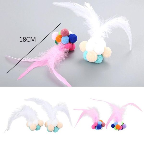 cat toys scratching feather cats toy roll ball bell sound colorful balls for kitten interactive pet funny training dog craft
cat toys scratching feather cats toy roll ball bell sound colorful balls for kitten interactive pet funny training dog craft