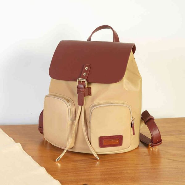 double shoulder bag female 2021 contrast color backpack large capacity fashion college style school
double shoulder bag female 2021 contrast color backpack large capacity fashion college style school